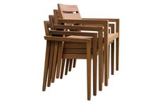 Load image into Gallery viewer, Eucalyptus Stacking Dining Chairs