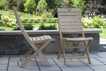Load image into Gallery viewer, Isabella Eucalyptus Wash Folding Armless Chair, 2 pk