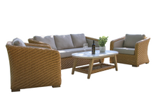 Load image into Gallery viewer, Isabella Tropical Wicker Sofa Set