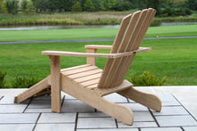 Load image into Gallery viewer, Isabella Eucalyptus Adirondack Chair with Built-In Ottoman
