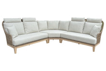 Load image into Gallery viewer, Isabella Cream Sectional with Olefin Fabric