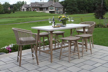 Load image into Gallery viewer, Isabella Eucalyptus & Wheat Rope Counter Height Stool, 2 pk