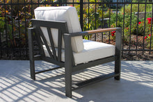 Load image into Gallery viewer, Vienna Black Aluminum Armchair (2 pk)