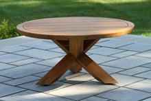 Load image into Gallery viewer, Lucienne Teak Coffee Table, 39″ Diameter