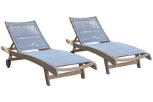 Load image into Gallery viewer, Isabella Eucalyptus & Sling Chaise Lounger