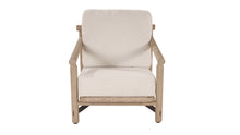 Load image into Gallery viewer, Lucienne Teak Armchair with Acrylic Fabric