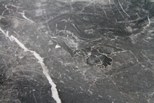Load image into Gallery viewer, Marble surface with gray and black veins