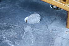 Load image into Gallery viewer, Lucienne Teak & Sintered Stone Dining Tables Close up