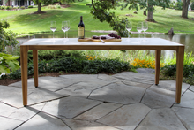 Load image into Gallery viewer, Lucienne Teak & Sintered Stone Dining Table