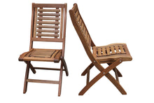 Load image into Gallery viewer, Mirabella Wood Folding Side Chair, 2pk