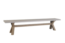 Load image into Gallery viewer, Isabella Alabaster Composite Top Bench Set