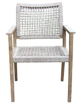 Load image into Gallery viewer, Isabella Wheat Rope Dining Chairs, 2pk