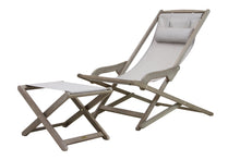 Load image into Gallery viewer, Swing Lounger with Matching Ottoman