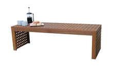 Load image into Gallery viewer, Mirabella Checkered Garden Bench