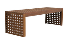 Load image into Gallery viewer, Mirabella Checkered Garden Bench