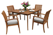 Load image into Gallery viewer, Mirabella Lux Stacking Armchair w Cushion, 4pk with Matching Table