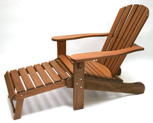 Load image into Gallery viewer, Eucalyptus Adirondack w/ Built-in Ottoman