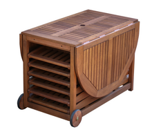 Load image into Gallery viewer, Mirabella 7pc. Fold & Store Dining Set