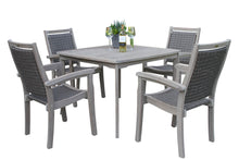 Load image into Gallery viewer, Eucalyptus Stacking Armchair with Matching Table