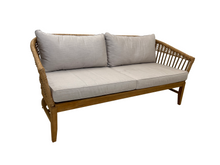 Load image into Gallery viewer, Lucienne Tropical Teak & Wicker Sofa