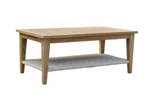 Load image into Gallery viewer, Lucienne Teak & Ash Wicker Coffee Table