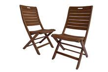 Load image into Gallery viewer, Mirabella Eucalyptus Folding Side Chair
