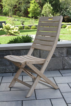 Load image into Gallery viewer, Isabella Eucalyptus Wash Folding Armless Chair, 2 pk
