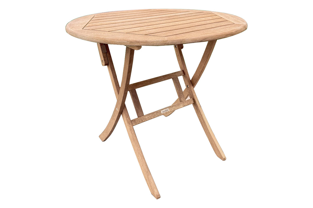 Wooden folding table
