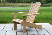 Load image into Gallery viewer, Isabella Eucalyptus Adirondack Chair with Built-In Ottoman
