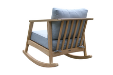 Load image into Gallery viewer, Isabella Rocking Chair with Blue Cushion
