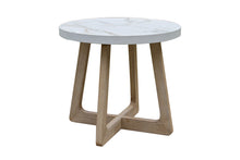 Load image into Gallery viewer, Isabella Round Sintered Stone Accent Table
