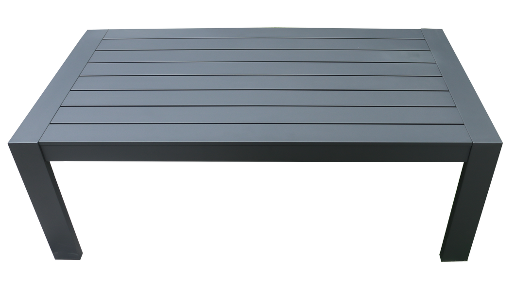 Vienna Black Aluminum Coffee Table