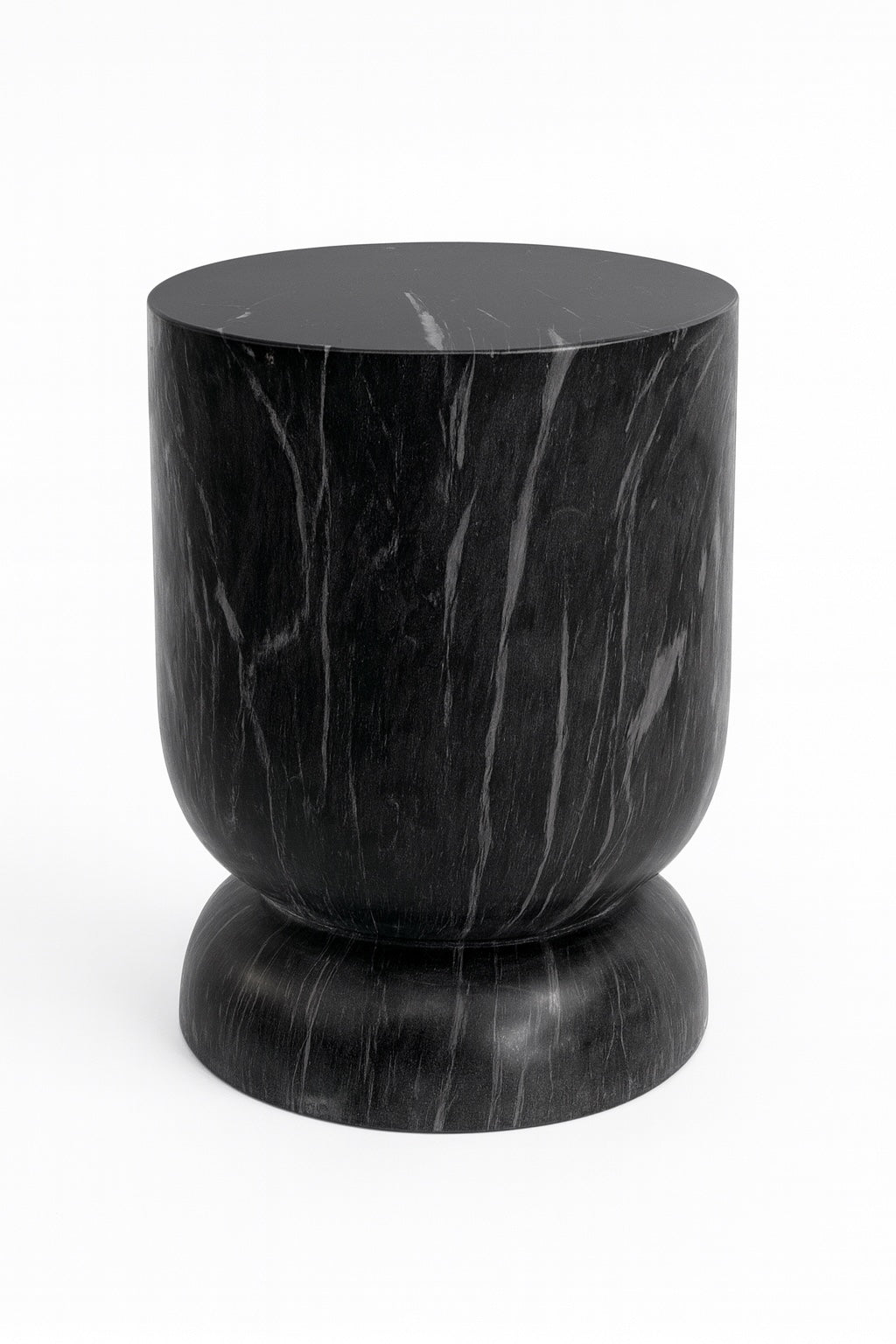 Round Concrete Accent Table