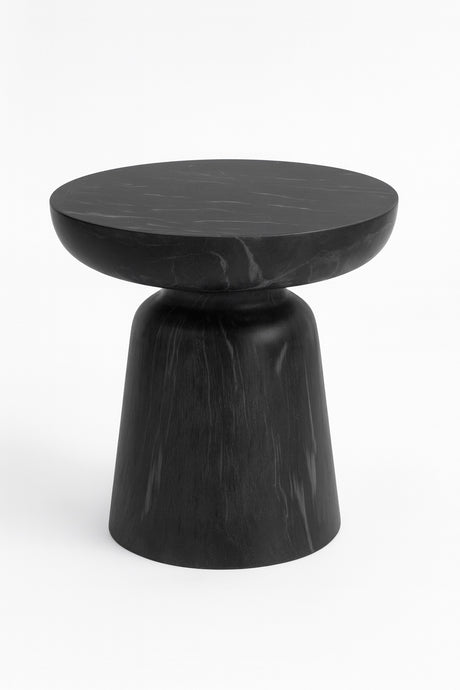 Pedestal Concrete Accent Table
