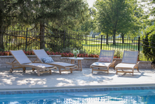 Load image into Gallery viewer, Isabella Eucalyptus &amp; Sling Chaise Loungers
