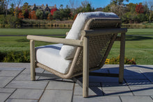 Load image into Gallery viewer, Dune Teak Armchair with Acrylic Fabric Cushions
