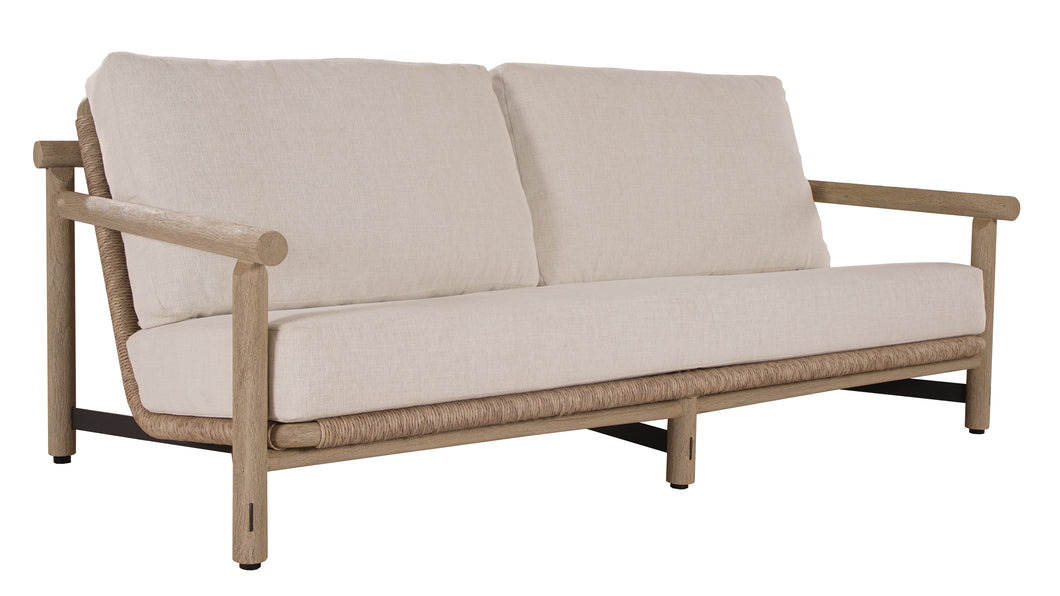 Lucienne Teak Sofa with Acrylic Fabric