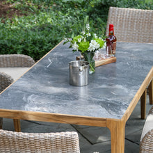 Load image into Gallery viewer, Lucienne Teak &amp; Sintered Stone Dining Table
