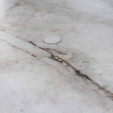 Load image into Gallery viewer, Lucienne Teak &amp; Sintered Stone Dining Table Umbrella Hole
