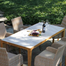 Load image into Gallery viewer, Lucienne Teak &amp; Sintered Stone Dining Table
