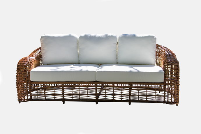 Vineyard Wicker Outdoor Sofa