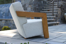 Load image into Gallery viewer, Lucienne Teak &amp; Quick Dry Sofa with Olefin Fabric
