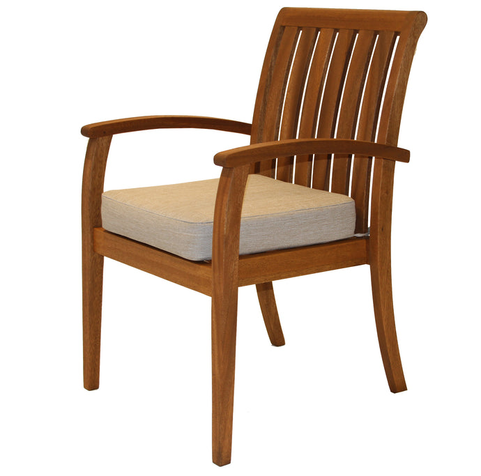 Mirabella Lux Stacking Armchair w Cushion