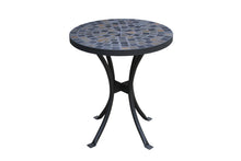 Load image into Gallery viewer, Sophia 18&quot; Mosaic Slate Table
