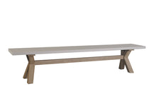 Load image into Gallery viewer, Isabella Alabaster Composite Top Bench Set
