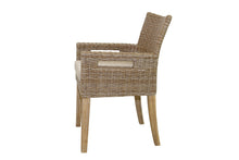 Load image into Gallery viewer, Isabella Wheat Wicker Dining Chairs, 2pk
