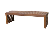 Load image into Gallery viewer, Mirabella Checkered Garden Bench
