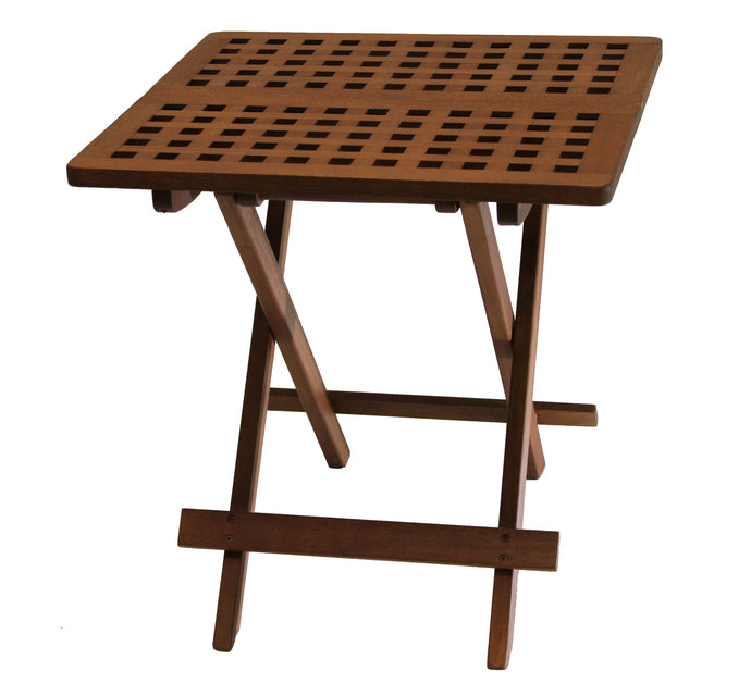 Mirabella Wood Folding Side Table