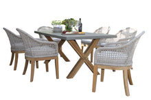 Load image into Gallery viewer, Lucienne 7 pc. Teak &amp; Composite Dining Set
