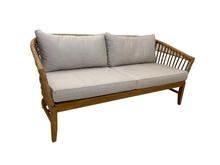 Load image into Gallery viewer, Lucienne Tropical Teak &amp; Wicker Sofa
